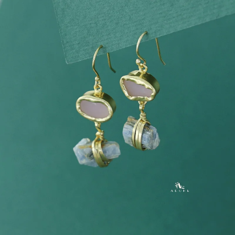 Rose Quartz + Blue Calcite