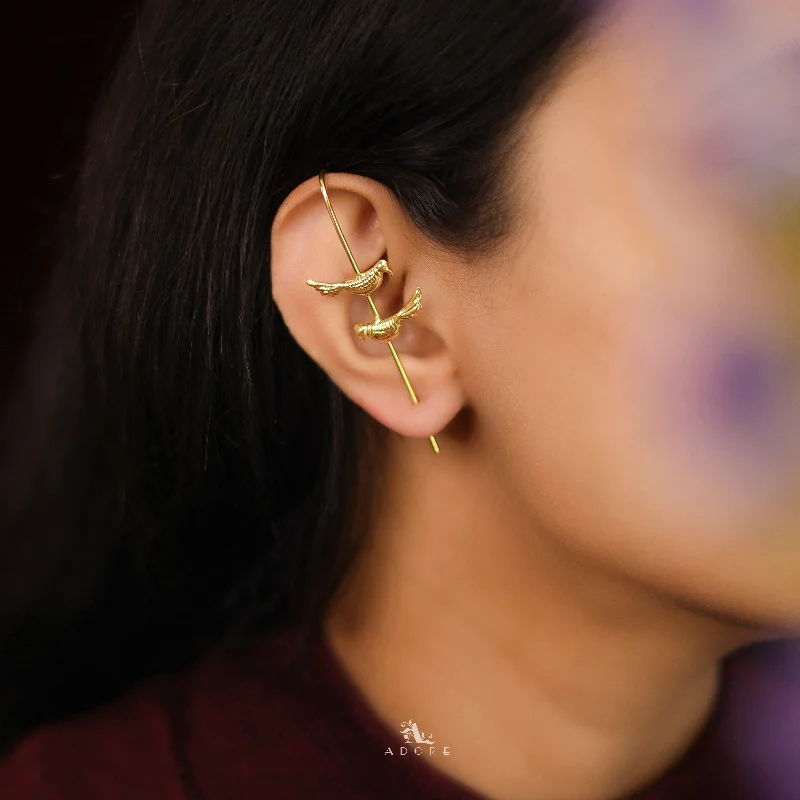 Luxury Jewelry Without The Luxury Price Tag Liya Golden Ear Cuff (Single piece)
