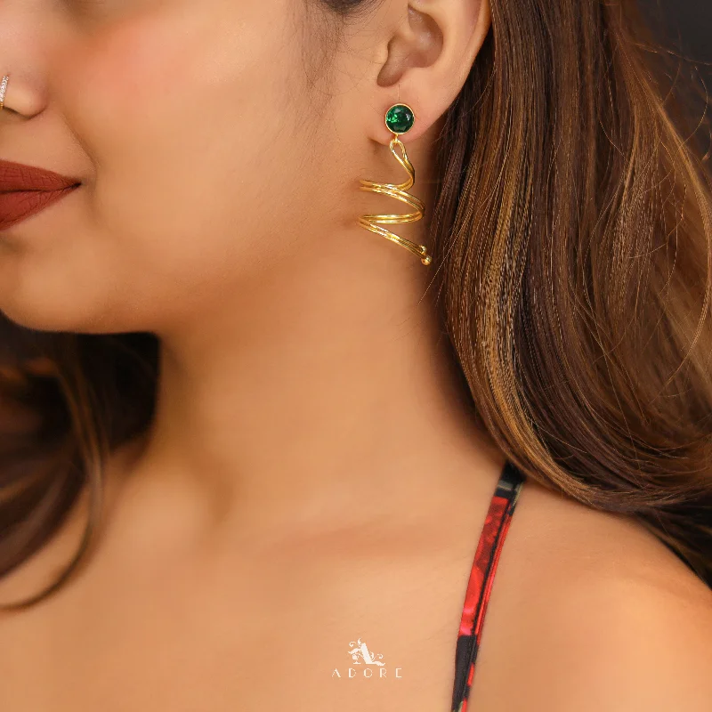 Shine Without Limits – Jewelry Sale Happening Now Golden Glossy Stone Ribbon Swirl Earring Shine Without Limits – Jewelry Sale Happening Now Golden Glossy Stone Ribbon Swirl Earring
