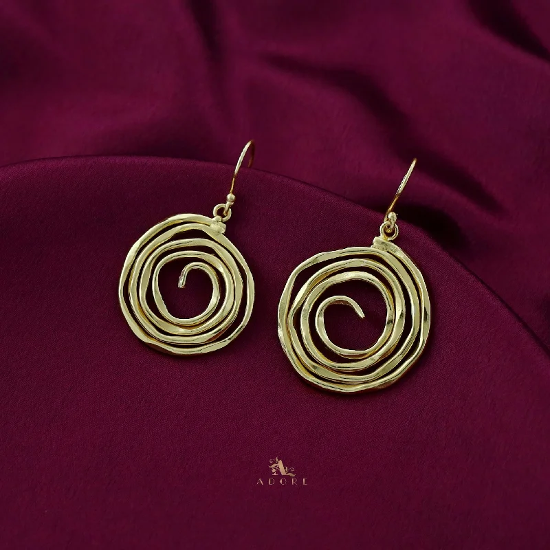 Exclusive Jewelry Bundles At Discounted Prices Golden Hammered Loop Drop
