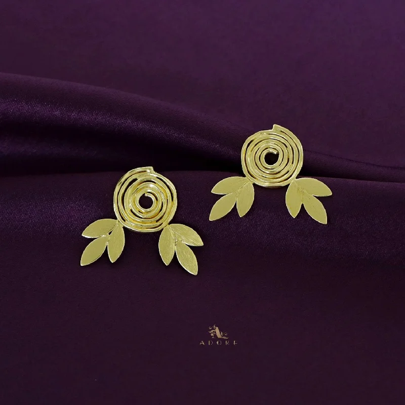 Timeless Jewelry Styles At Wallet-Friendly Prices Golden Hammered Swirl Tri Leaf Earring Timeless Jewelry Styles At Wallet-Friendly Prices Golden Hammered Swirl Tri Leaf Earring