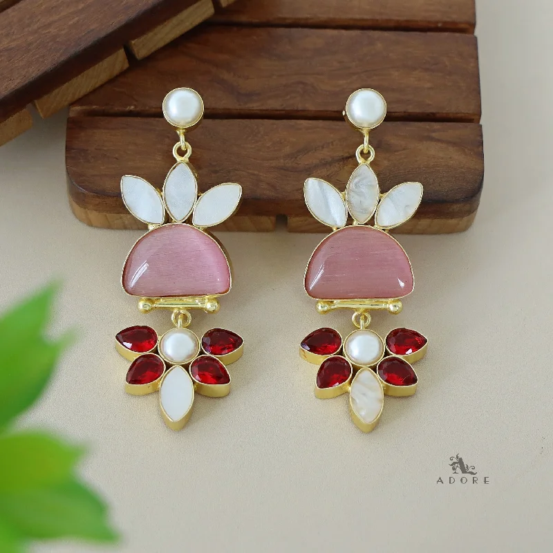 Light Pink + Maroon