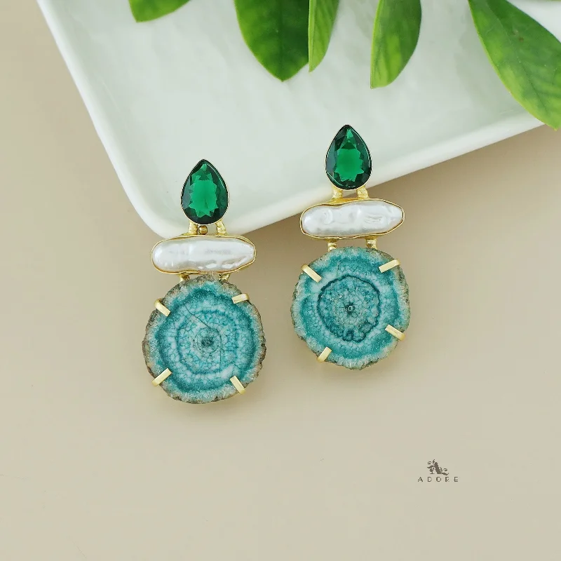 Last Chance To Shop High-End Jewelry At Markdown Prices Tena Glossy Stone Baroque Agate Earring Last Chance To Shop High-End Jewelry At Markdown Prices Tena Glossy Stone Baroque Agate Earring