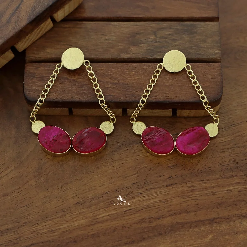 Elegant Necklaces And Bracelets At Limited-Time Offers Venus Golden Pair Dyed Stone Earring Elegant Necklaces And Bracelets At Limited-Time Offers Venus Golden Pair Dyed Stone Earring