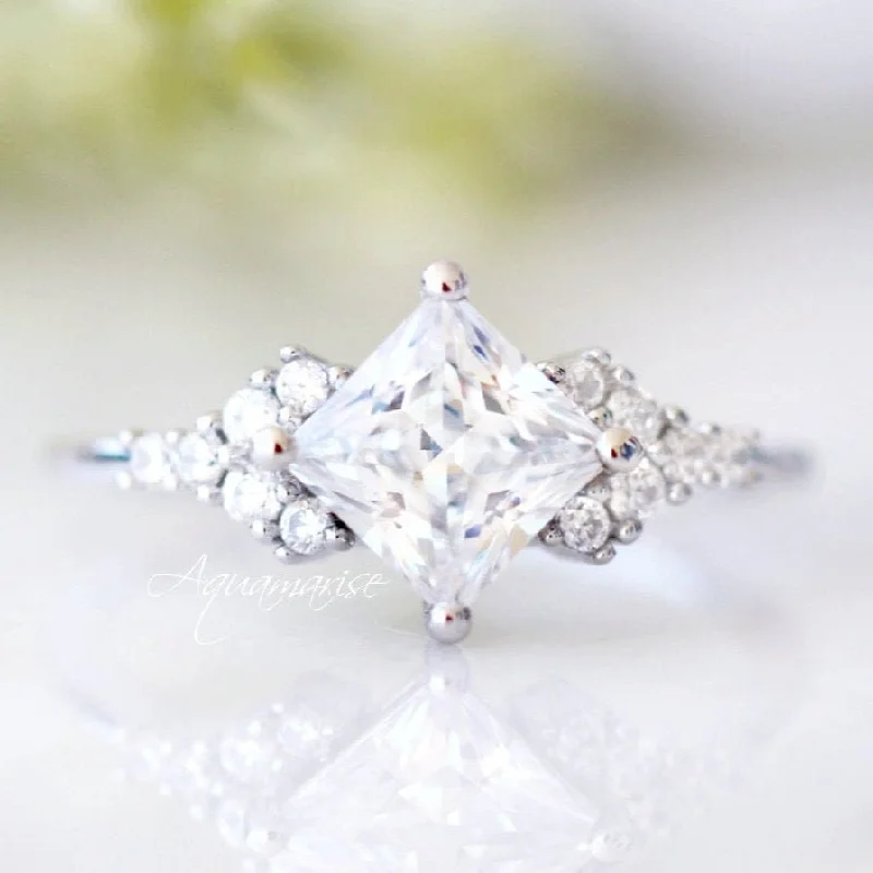 Must-Have Jewelry At Unbelievable Discounts Ellie Engagement Ring- 14K White Gold Diamond Must-Have Jewelry At Unbelievable Discounts Ellie Engagement Ring- 14K White Gold Diamond