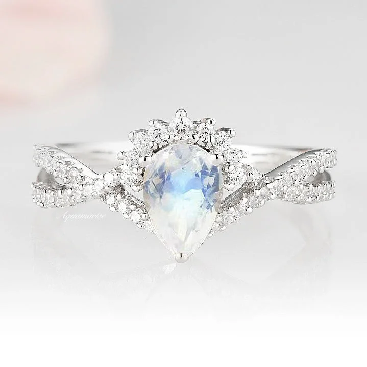 Don't Miss Out On Bestselling Jewelry At Special Prices Alice Rainbow Natural Moonstone Engagement Ring- 14K White Gold Don't Miss Out On Bestselling Jewelry At Special Prices Alice Rainbow Natural Moonstone Engagement Ring- 14K White Gold