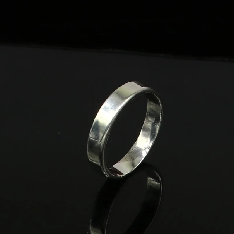 Stunning Statement Jewelry, Unbeatable Discounts 925 solid sterling silver plain flat 4.5 mm ring band, fabulous wedding anniversary gift for him her, 925 stamped ring stylish jewelry sr287 Stunning Statement Jewelry, Unbeatable Discounts 925 solid sterling silver plain flat 4.5 mm ring band, fabulous wedding anniversary gift for him her, 925 stamped ring stylish jewelry sr287