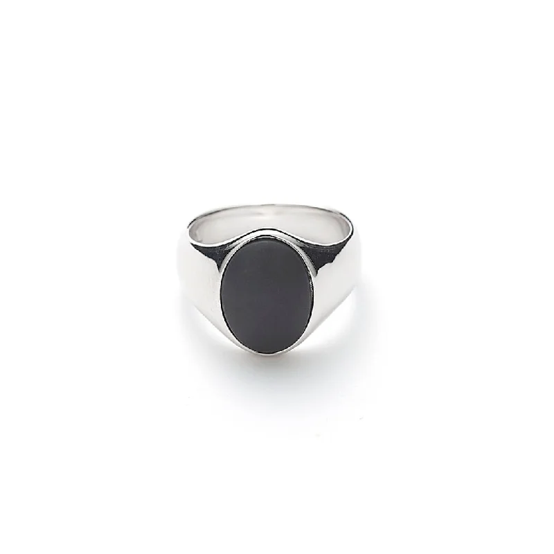 Luxury Jewelry Clearance – Shop Premium Styles Now Hope Oval Signet Silver Ring w. Onyx Luxury Jewelry Clearance – Shop Premium Styles Now Hope Oval Signet Silver Ring w. Onyx