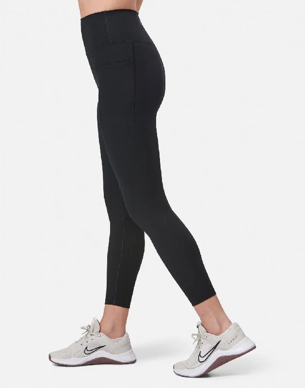Premium Yoga Wear At Special Discounts Aurora 7/8 Pocket Legging in Black