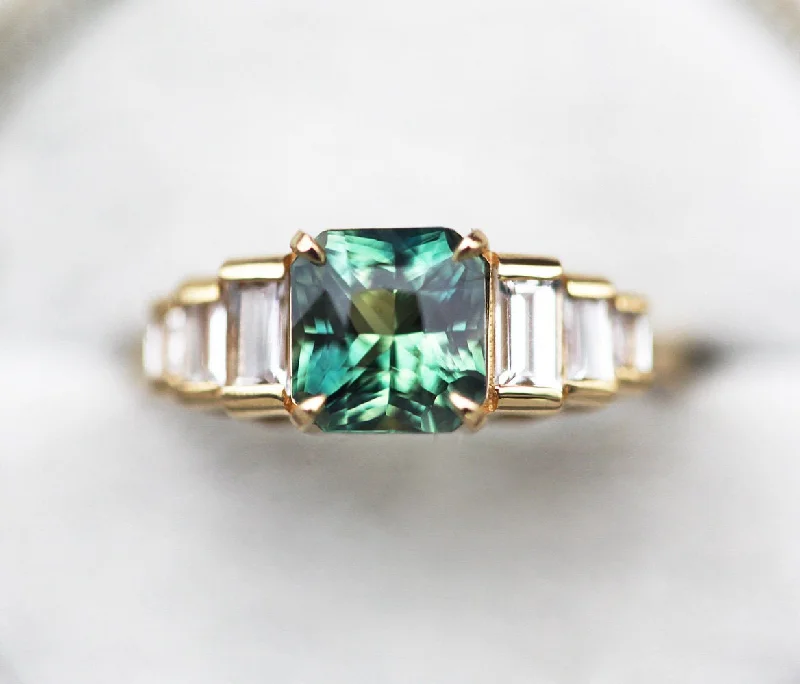 Shop Dazzling Rings, Earrings, And More At Special Discounts Skylar Art Deco Sapphire Diamond Ring Shop Dazzling Rings, Earrings, And More At Special Discounts Skylar Art Deco Sapphire Diamond Ring