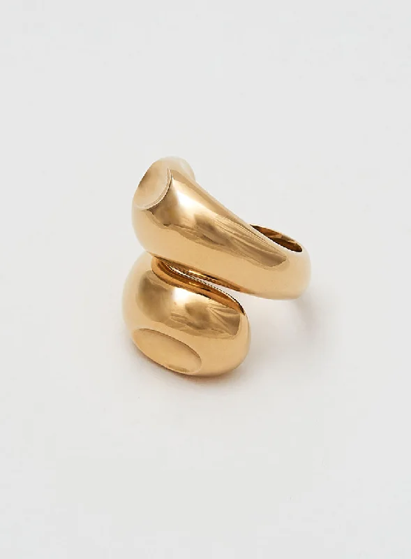Shop Dazzling Rings, Earrings, And More At Special Discounts Egg 14K Gold Plated Ring Shop Dazzling Rings, Earrings, And More At Special Discounts Egg 14K Gold Plated Ring