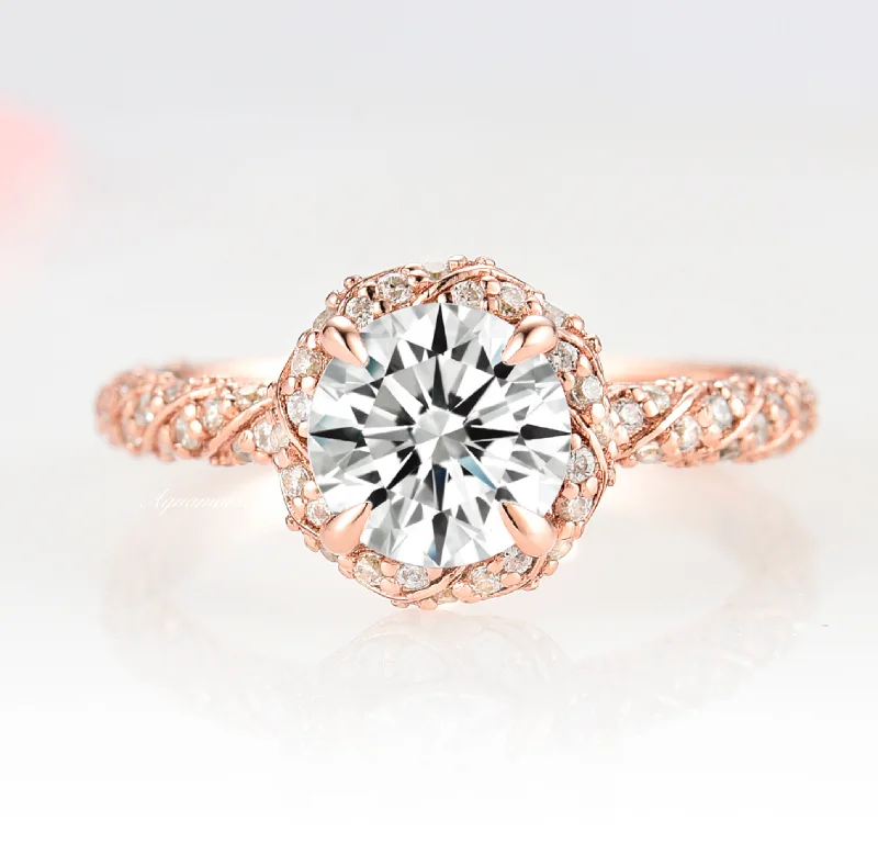 Flash Sale On Exquisite Jewelry – Don't Miss Out Waverly Engagement Ring- 14K Solid Rose Gold Flash Sale On Exquisite Jewelry – Don't Miss Out Waverly Engagement Ring- 14K Solid Rose Gold