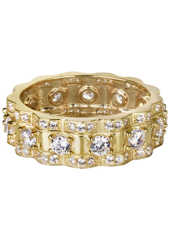 Unbeatable Offers On Luxury And Everyday Jewelry 10K Gold Eternity Wedding Band | 5.8 Grams Unbeatable Offers On Luxury And Everyday Jewelry 10K Gold Eternity Wedding Band | 5.8 Grams