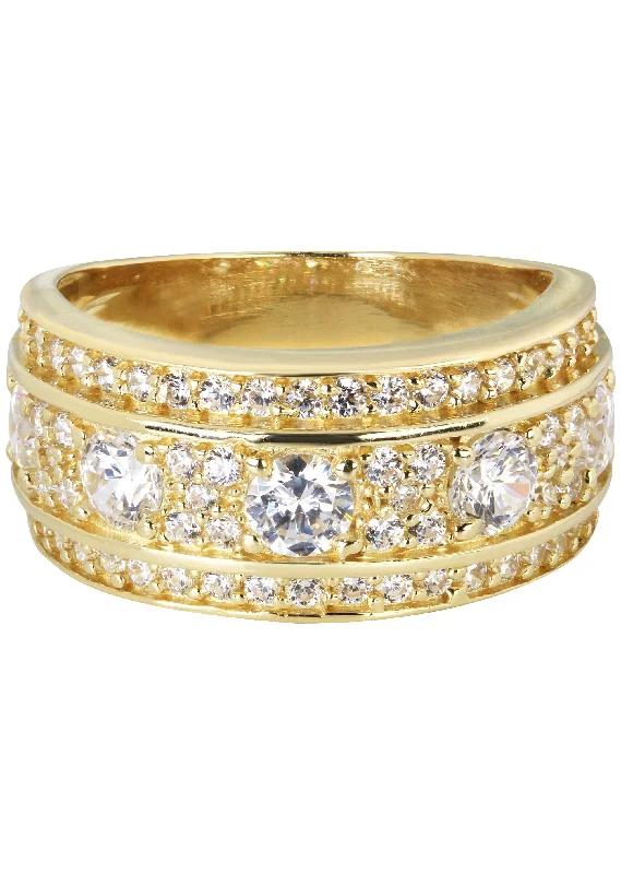 Timeless Jewelry, Timeless Savings – Don't Wait 10K Wedding Band Gold Ring For Men - Mens Pinky Ring | 7.5 Grams Timeless Jewelry, Timeless Savings – Don't Wait 10K Wedding Band Gold Ring For Men - Mens Pinky Ring | 7.5 Grams