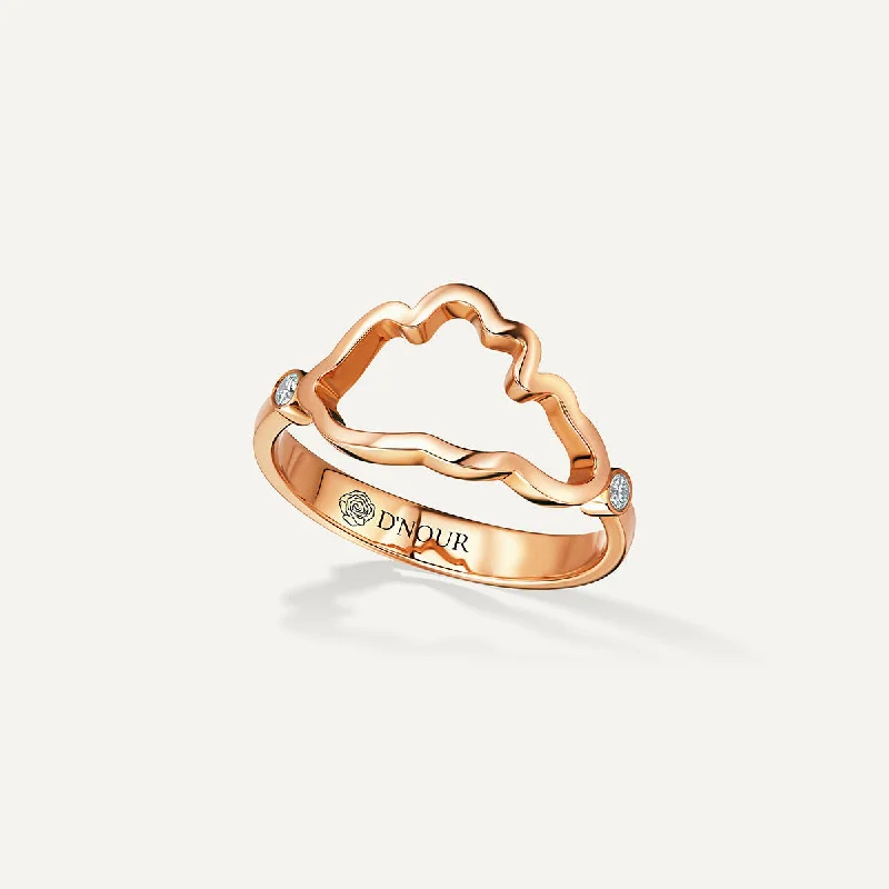 Get The Best Deals On Timeless Jewelry Pieces Allusia Love Minimal 18K Rosegold Ring w. Diamonds Get The Best Deals On Timeless Jewelry Pieces Allusia Love Minimal 18K Rosegold Ring w. Diamonds