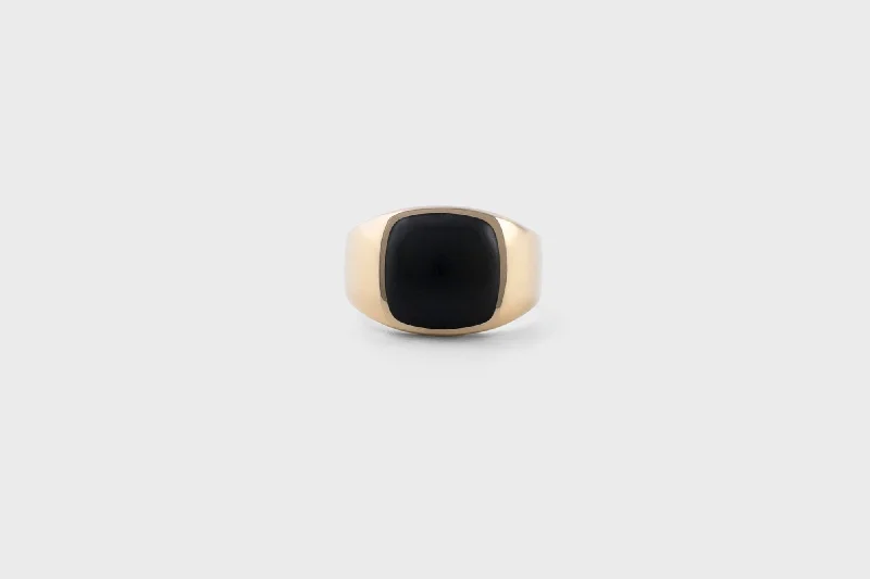 Jewelry Sale Bonanza – Grab Your Sparkle Now IX Cushion Signet 22K Gold Plated w. Onyx Ring Jewelry Sale Bonanza – Grab Your Sparkle Now IX Cushion Signet 22K Gold Plated w. Onyx Ring