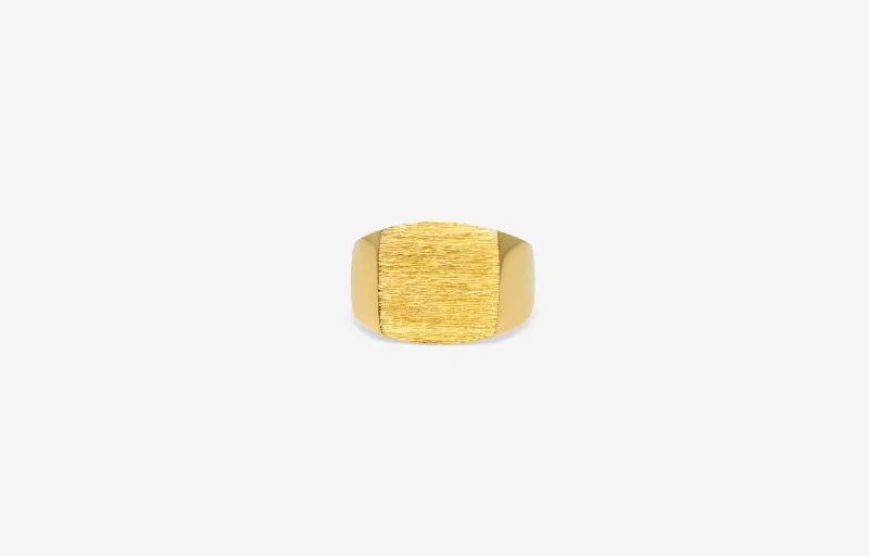 Once-A-Year Jewelry Sale – Grab Your Favorites Now IX Tribute Gold Plated Signet Ring Once-A-Year Jewelry Sale – Grab Your Favorites Now IX Tribute Gold Plated Signet Ring