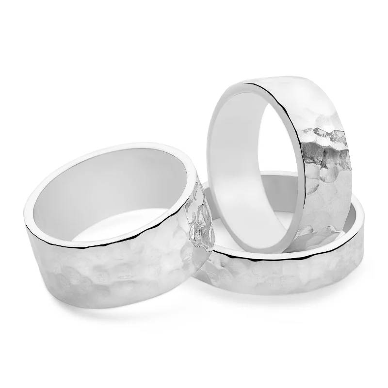 Best Jewelry Deals – Shop Premium Pieces At Great Prices Hammered Flat Silver Band Ring Best Jewelry Deals – Shop Premium Pieces At Great Prices Hammered Flat Silver Band Ring