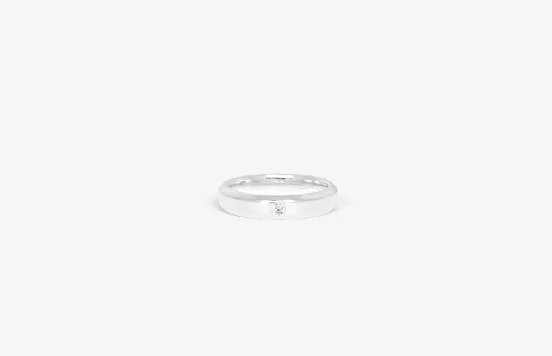 Classic And Modern Jewelry Styles On Sale IX Evig Silver Ring w. Zirconia