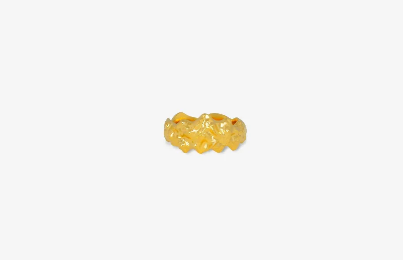 Shop Trending Jewelry With Exclusive Savings IX Nora 22K Gold Plated Ring
