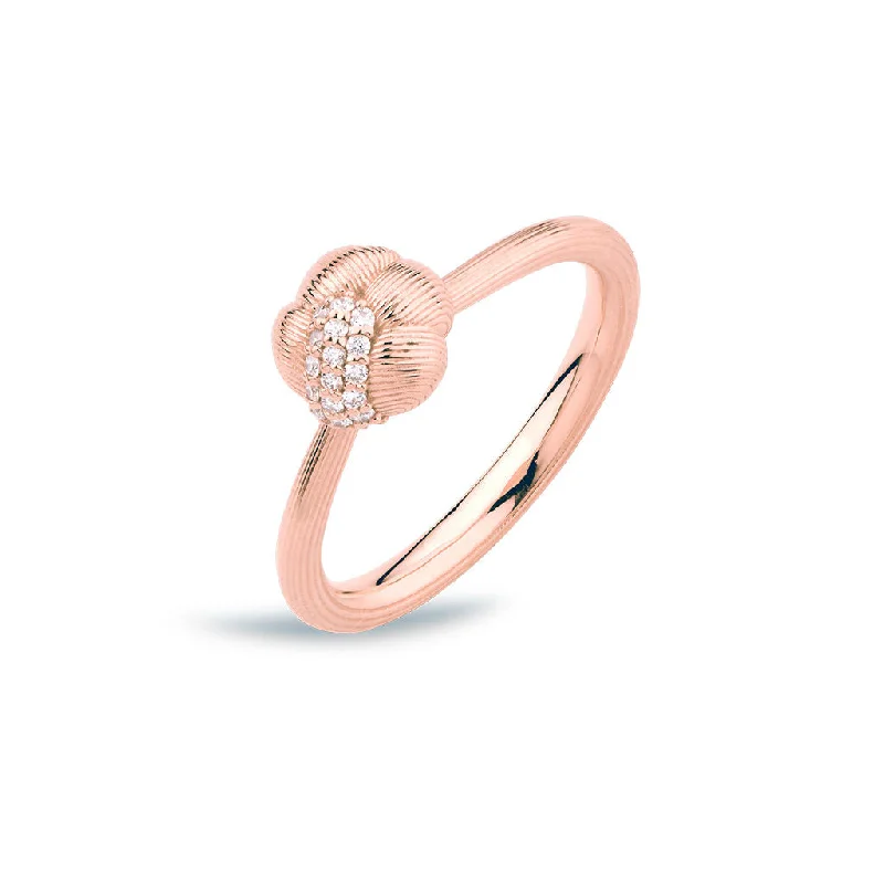 Unique Jewelry Designs Now At Discounted Rates Savá 18K Rosegold Ring w. 19 Diamonds Unique Jewelry Designs Now At Discounted Rates Savá 18K Rosegold Ring w. 19 Diamonds