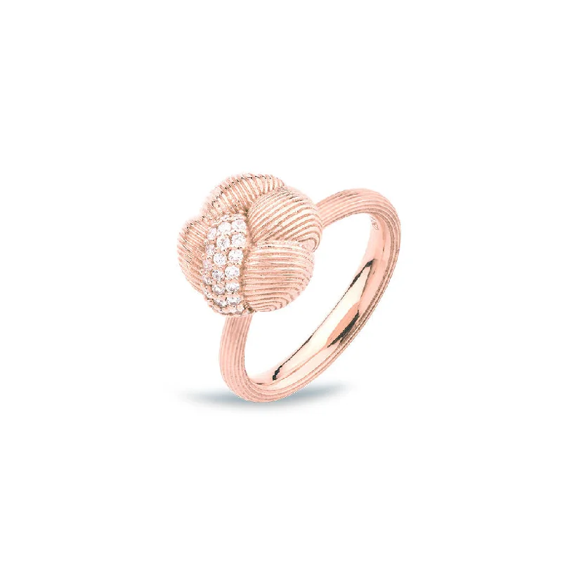 Limited-Time Jewelry Sale – Elegant Styles At Less Savá 18K Rosegold Ring w. 28 Diamonds