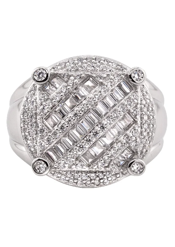Save On Luxury Jewelry Pieces – Limited-Time Offers Mens Silver CZ Pinky Ring | Appx 10.6 Grams Save On Luxury Jewelry Pieces – Limited-Time Offers Mens Silver CZ Pinky Ring | Appx 10.6 Grams