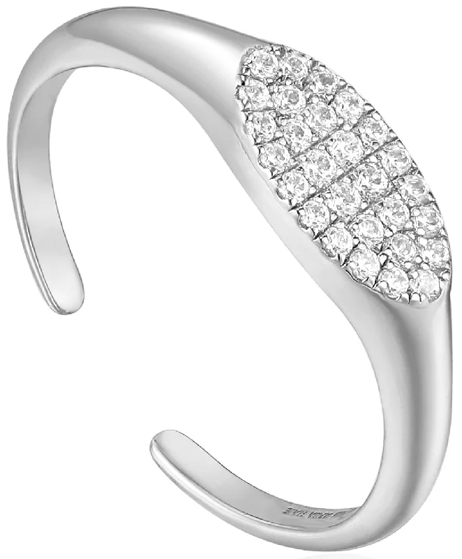 Limited-Stock Jewelry Sale – Once It's Gone, It's Gone Glam Adjustable Signet Ring