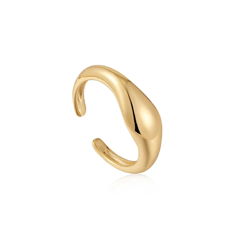 Trending Jewelry Styles Now At Limited-Time Discounts Wave Adjustable Ring 