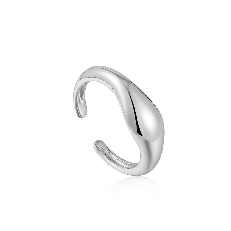 Handcrafted Jewelry Sale – Unique Designs At Low Prices Wave Adjustable Ring 