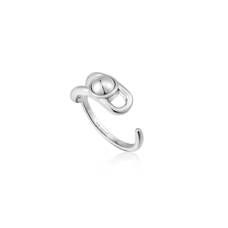 Exclusive Jewelry Sale – Shine For Less Silver Orb Claw Adjustable Ring