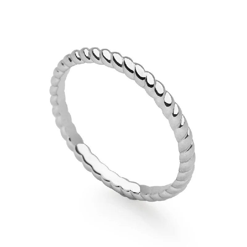 Jewelry Sale Bonanza – Grab Your Sparkle Now Rope Stack Ring