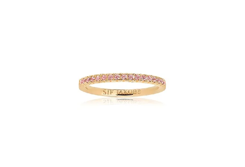 Seasonal Jewelry Clearance – Best Styles At The Lowest Prices Ellera Gold Plated Ring w. Pink Zirconias Seasonal Jewelry Clearance – Best Styles At The Lowest Prices Ellera Gold Plated Ring w. Pink Zirconias