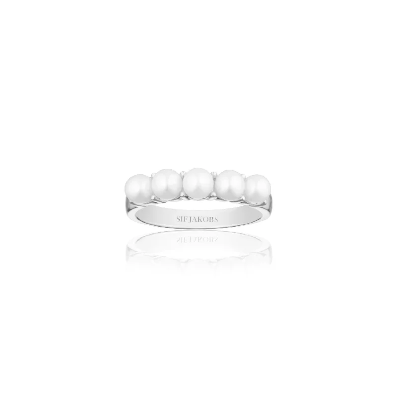 Limited-Time Jewelry Discounts – Shine Without The Splurge Padua Silver Ring w. White Pearls Limited-Time Jewelry Discounts – Shine Without The Splurge Padua Silver Ring w. White Pearls