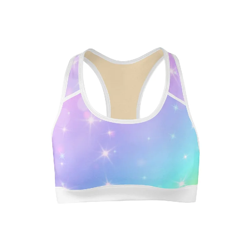Flexibility Meets Affordability In Our Yoga Wear Sale Unicorn Dreams Sports Bra