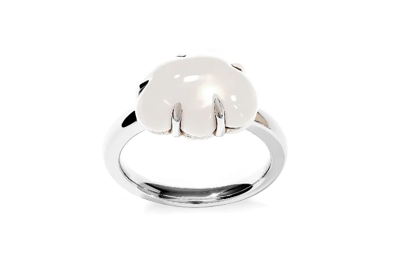 Once-A-Year Jewelry Sale – Grab Your Favorites Now Cloud 18K Whitegold Ring w. Milky Quartz Once-A-Year Jewelry Sale – Grab Your Favorites Now Cloud 18K Whitegold Ring w. Milky Quartz
