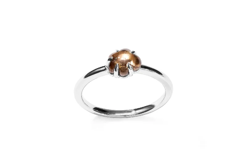 Your Dream Jewelry At Dream Prices – Shop Now Mid Cloud 18K Whitegold Ring w. Smokey Quartz Your Dream Jewelry At Dream Prices – Shop Now Mid Cloud 18K Whitegold Ring w. Smokey Quartz