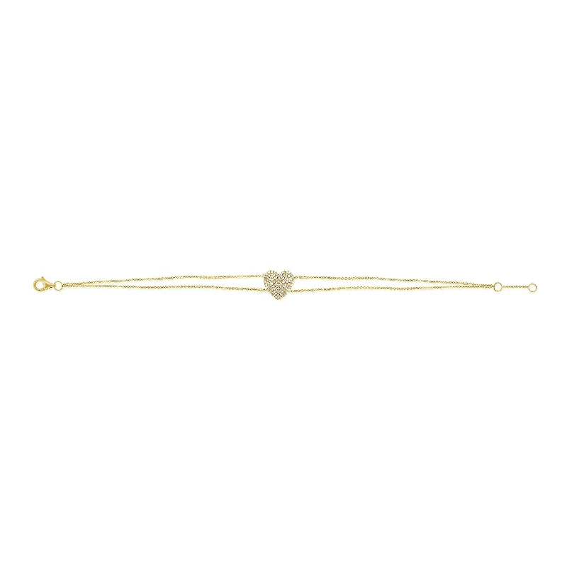 Best Jewelry Deals – Shop Premium Pieces At Great Prices 14k Gold & Diamond Heart Bracelet Best Jewelry Deals – Shop Premium Pieces At Great Prices 14k Gold & Diamond Heart Bracelet