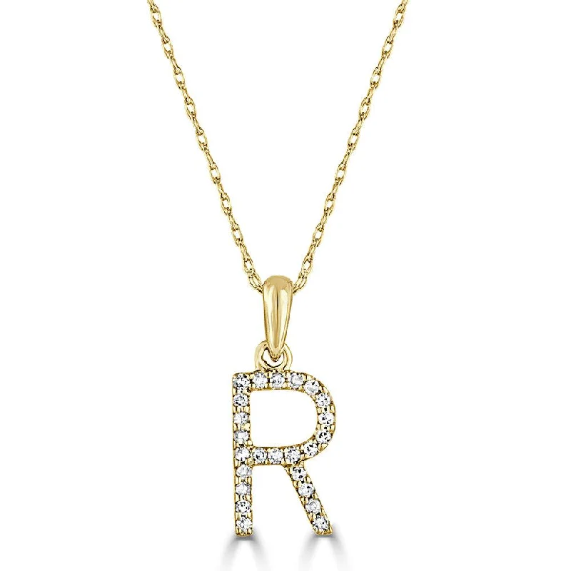 yellow r