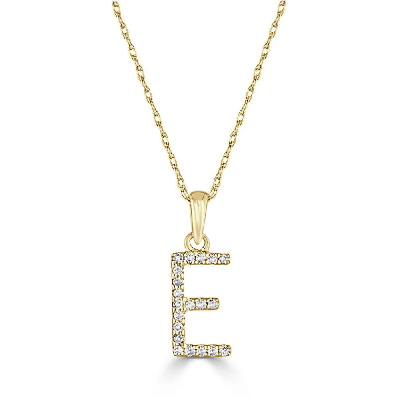 yellow e