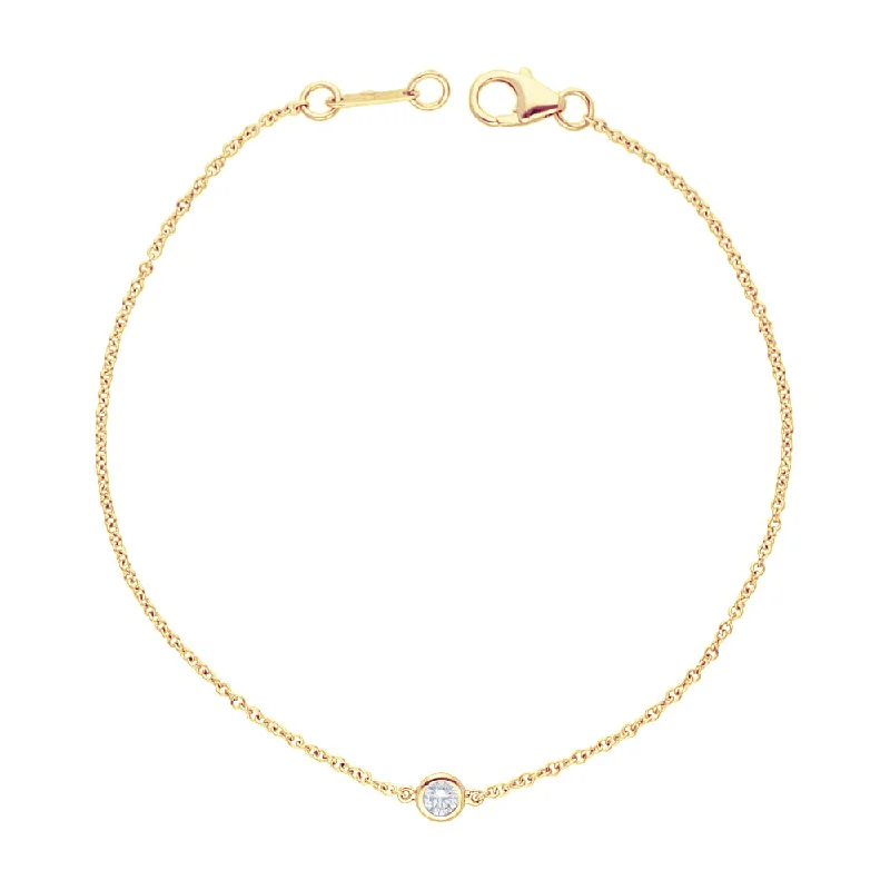 Personalized Jewelry Sale – Meaningful Gifts At Great Prices 14K Yellow Gold 0.15cts. Diamond Bracelet Personalized Jewelry Sale – Meaningful Gifts At Great Prices 14K Yellow Gold 0.15cts. Diamond Bracelet
