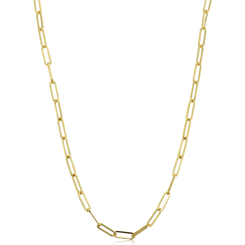 Exclusive Jewelry Sale – Grab Timeless Pieces Now 14k Yellow Gold 3mm Polished Paperclip Chain Necklace (20 inch) Exclusive Jewelry Sale – Grab Timeless Pieces Now 14k Yellow Gold 3mm Polished Paperclip Chain Necklace (20 inch)