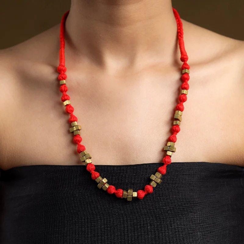 Luxury Meets Affordability – Jewelry Sale Now Live Tribal Odisha Dokra Threadwork Necklace Luxury Meets Affordability – Jewelry Sale Now Live Tribal Odisha Dokra Threadwork Necklace