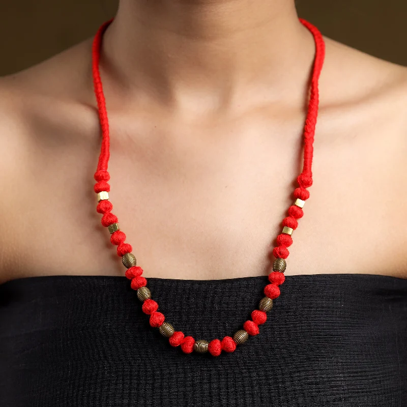 Limited-Stock Jewelry Sale – Once It's Gone, It's Gone Tribal Odisha Dokra Threadwork Necklace Limited-Stock Jewelry Sale – Once It's Gone, It's Gone Tribal Odisha Dokra Threadwork Necklace