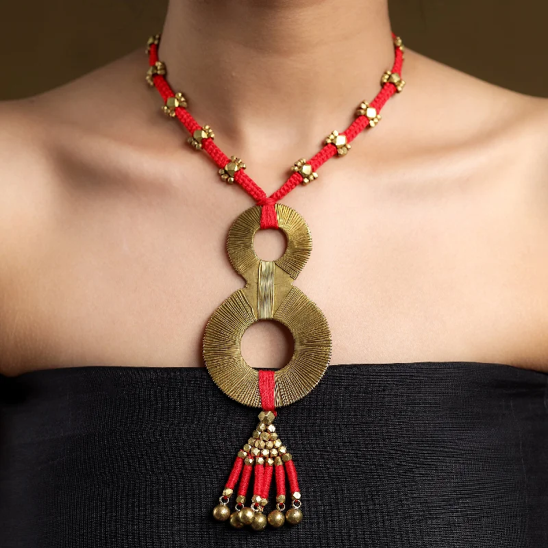 Handcrafted Jewelry Sale – Unique Designs At Low Prices Tribal Odisha Dokra Threadwork Necklace Handcrafted Jewelry Sale – Unique Designs At Low Prices Tribal Odisha Dokra Threadwork Necklace