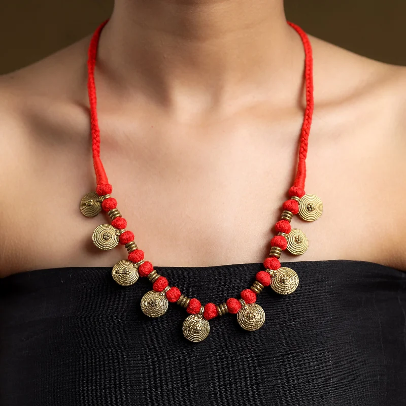Premium Jewelry Now Available At Special Discounts Tribal Odisha Dokra Threadwork Necklace Premium Jewelry Now Available At Special Discounts Tribal Odisha Dokra Threadwork Necklace