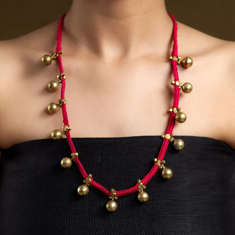 Seasonal Jewelry Deals – Elevate Your Style Tribal Odisha Dokra Threadwork Necklace Seasonal Jewelry Deals – Elevate Your Style Tribal Odisha Dokra Threadwork Necklace