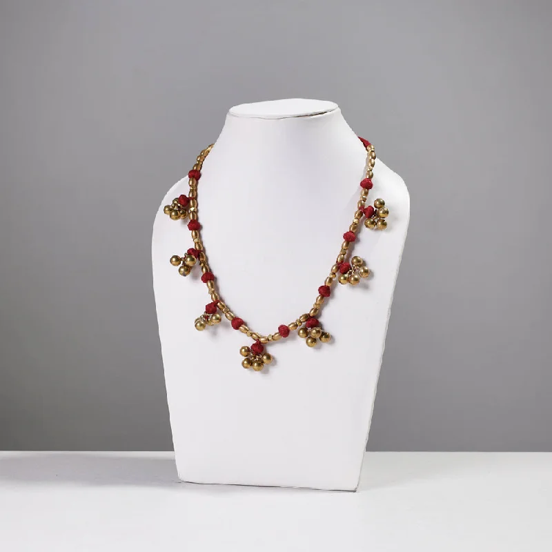 Shop Dazzling Jewelry At The Best Prices Tribal Odisha Dokra Threadwork Necklace