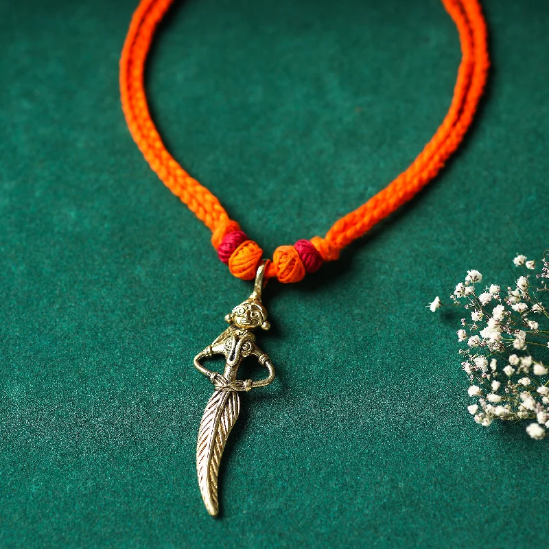 Flash Sale On Exquisite Jewelry – Don't Miss Out Tribal Handmade Dokra Figure Pendant Necklace Flash Sale On Exquisite Jewelry – Don't Miss Out Tribal Handmade Dokra Figure Pendant Necklace