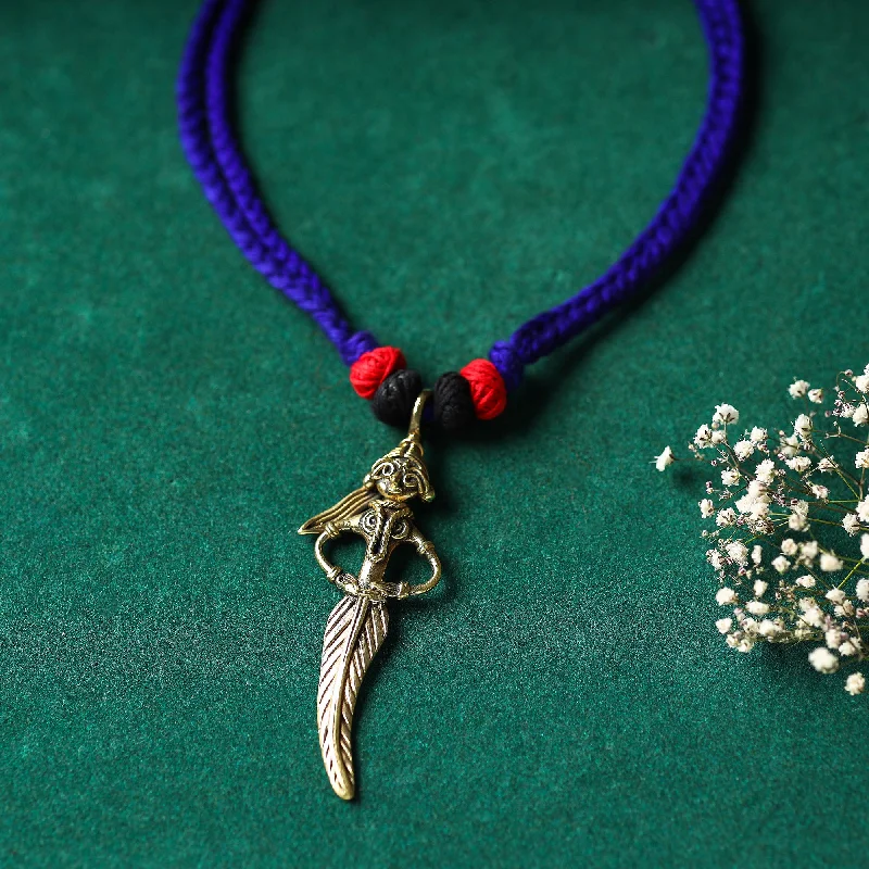 Buy More, Save More On Stunning Jewelry Pieces Tribal Handmade Dokra Figure Pendant Necklace Buy More, Save More On Stunning Jewelry Pieces Tribal Handmade Dokra Figure Pendant Necklace